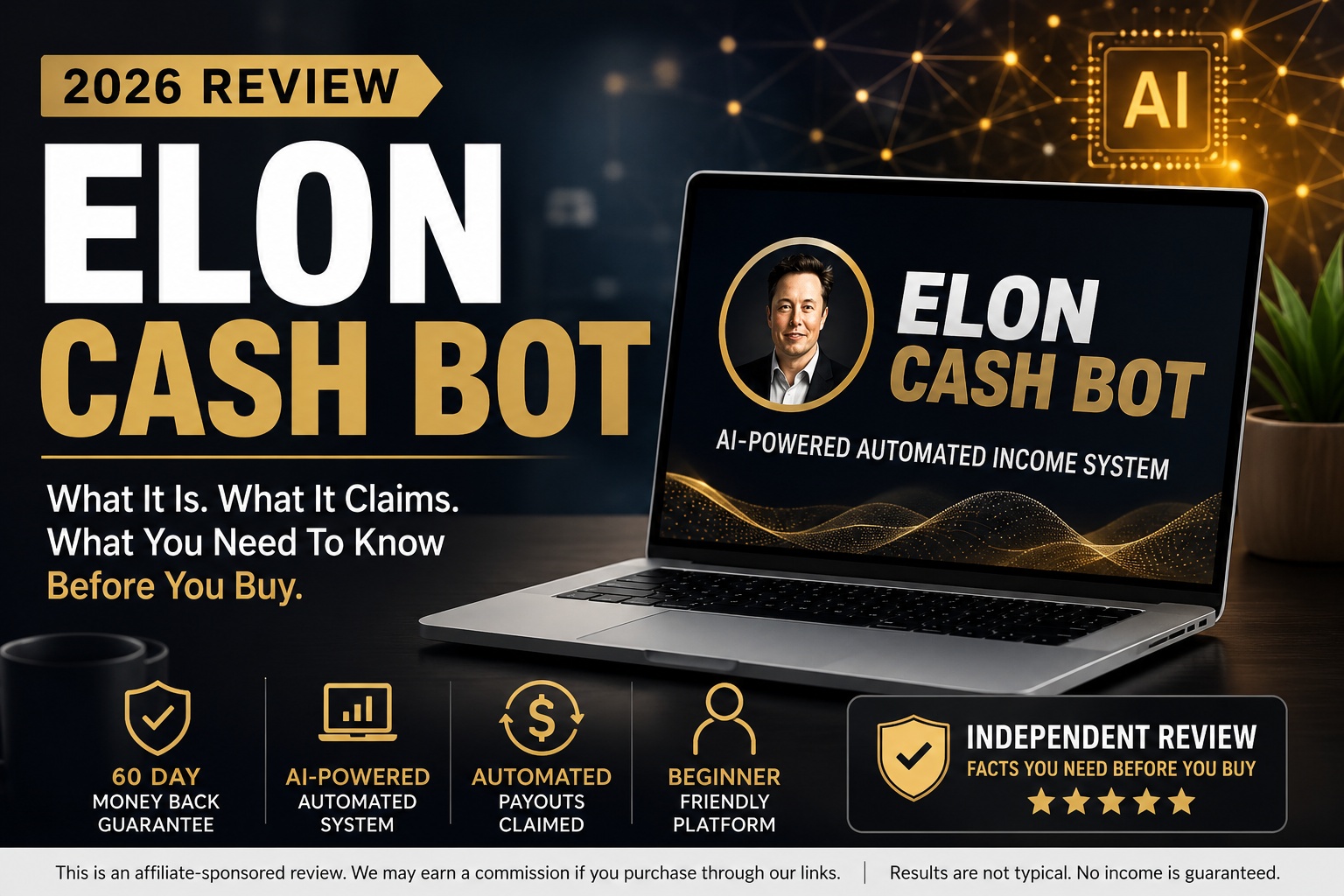 Elon Cash Bot Reviewed: Verified Facts, $12.97 Price & 60-Day Refund Terms