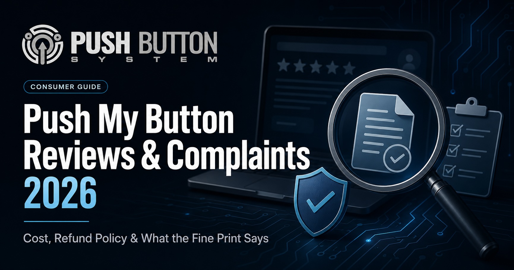 Push My Button Reviews & Complaints 2026: Before You Spend $67 on Push Button System, Read What Their Own Fine Print Says First