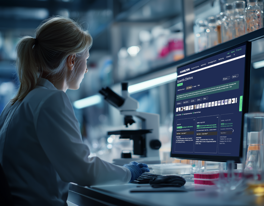 Hamilton Company Transforms Digital Engagement with Bioz, Contributing to Award-Winning Web Experience