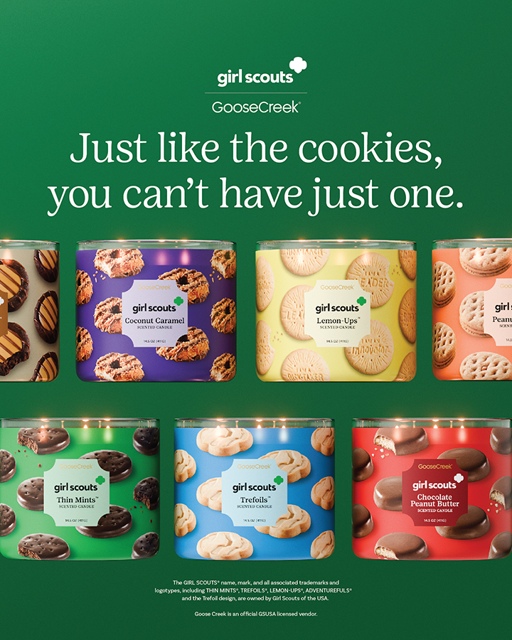 Goose Creek x Girl Scouts Candle Collection