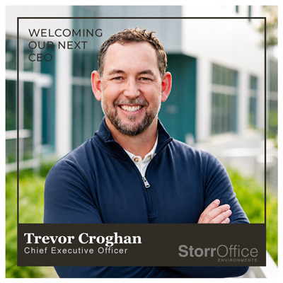 Storr Office Environments Names Trevor Croghan Chief Executive Officer