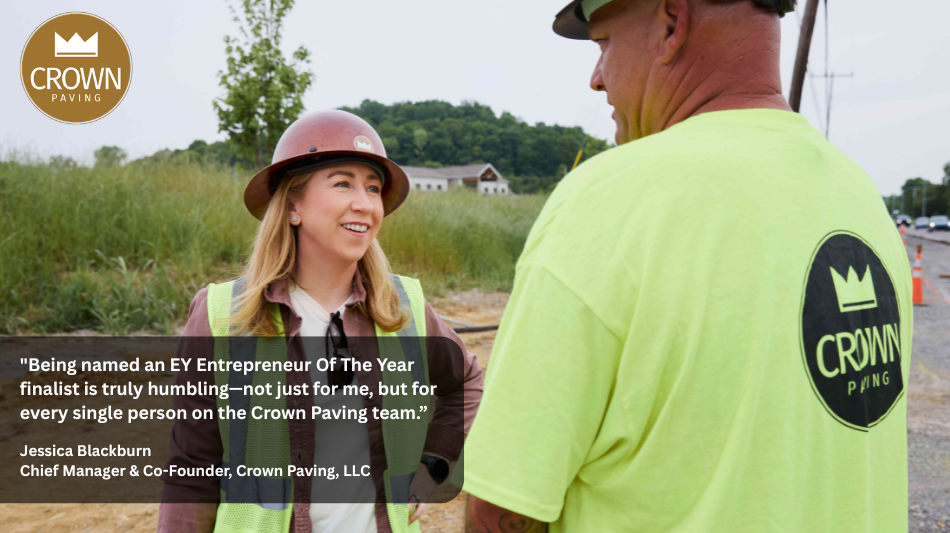 Jessica Blackburn of Crown Paving Named Entrepreneur Of The Year(R) 2026 Southeast Finalist by EY US