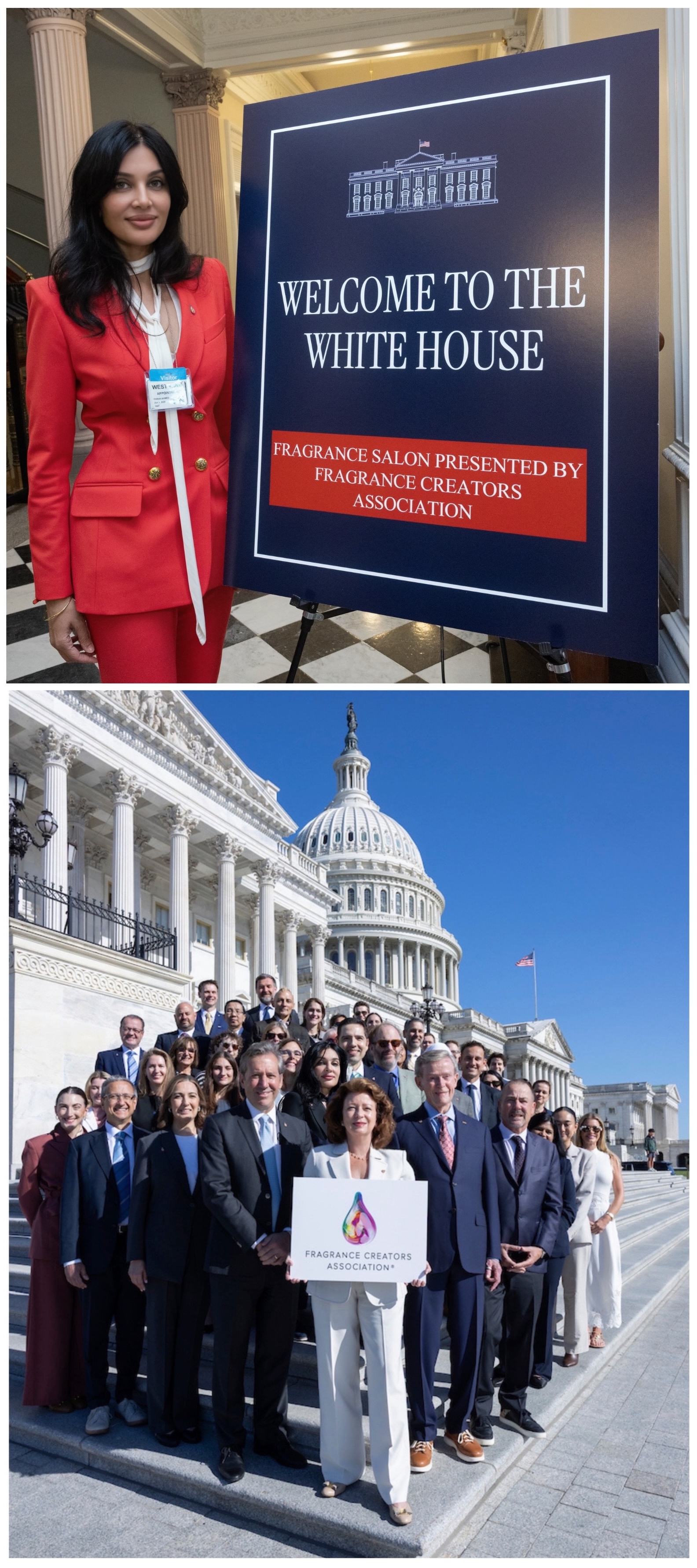 Fragrance Creators Association Makes History at the White House, Advancing the $80 Billion Case for Responsible Innovation to Senior Executive Branch Officials
