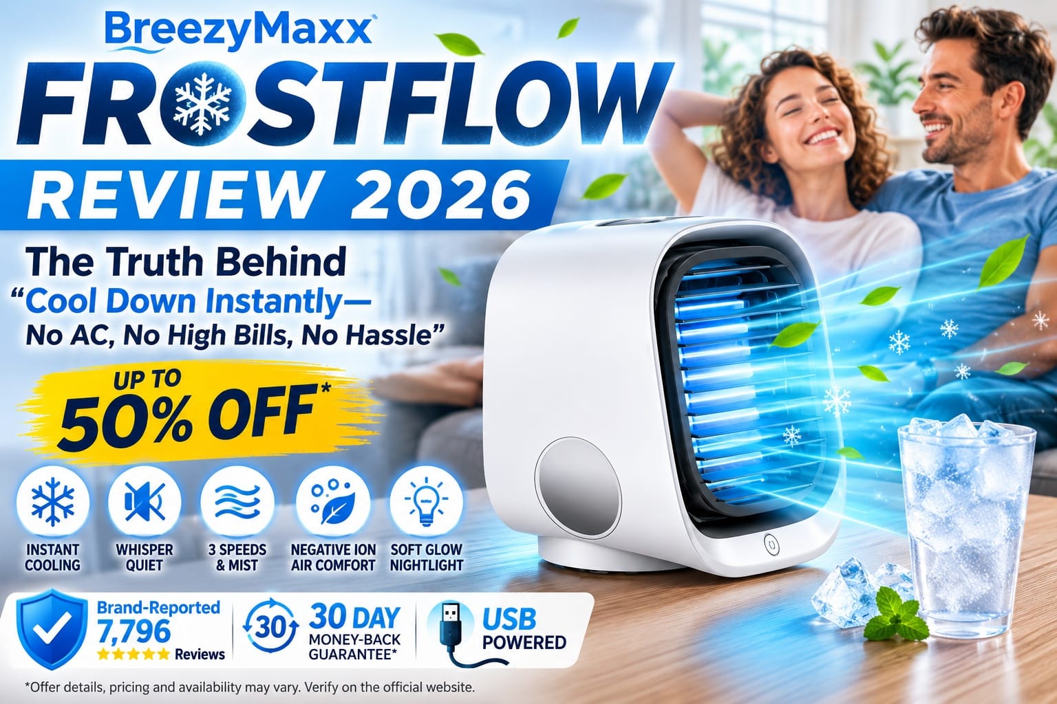 BreezyMaxx FrostFlow Review 2026 Explores Why Shoppers Are Comparing Portable Cooling Devices Before Ordering