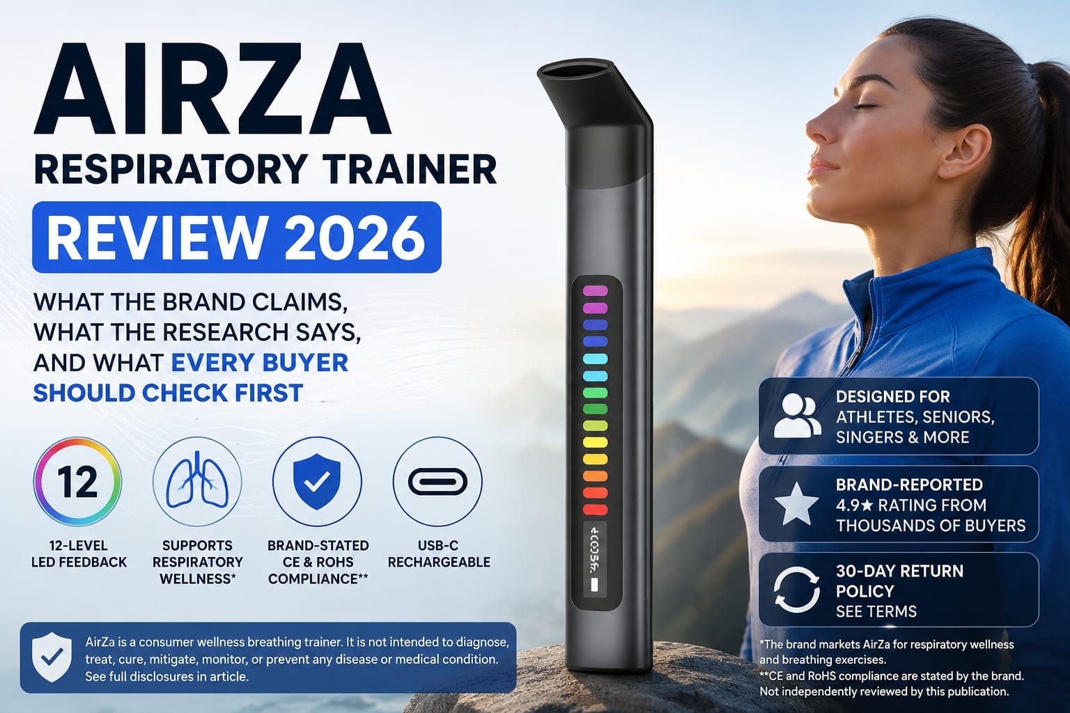 AirZa Review 2026: Real-Time LED Breathing Trainer - 7 Things Most Buyers Don't Check Before Ordering (And One That Could Cost You)