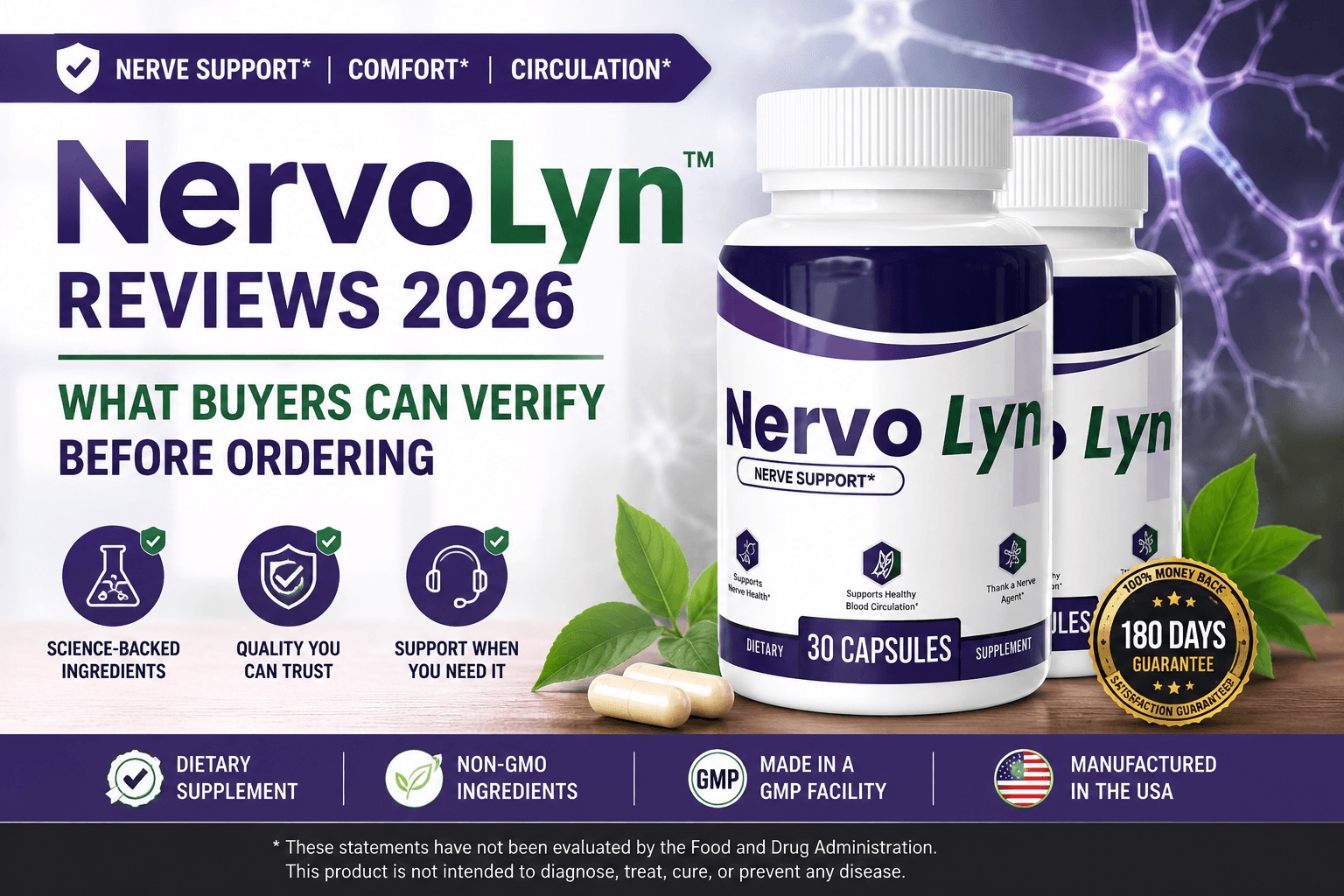 NervoLyn Review 2026 Explores Why Wellness Shoppers Are Looking at Daily Nerve Support Before Ordering