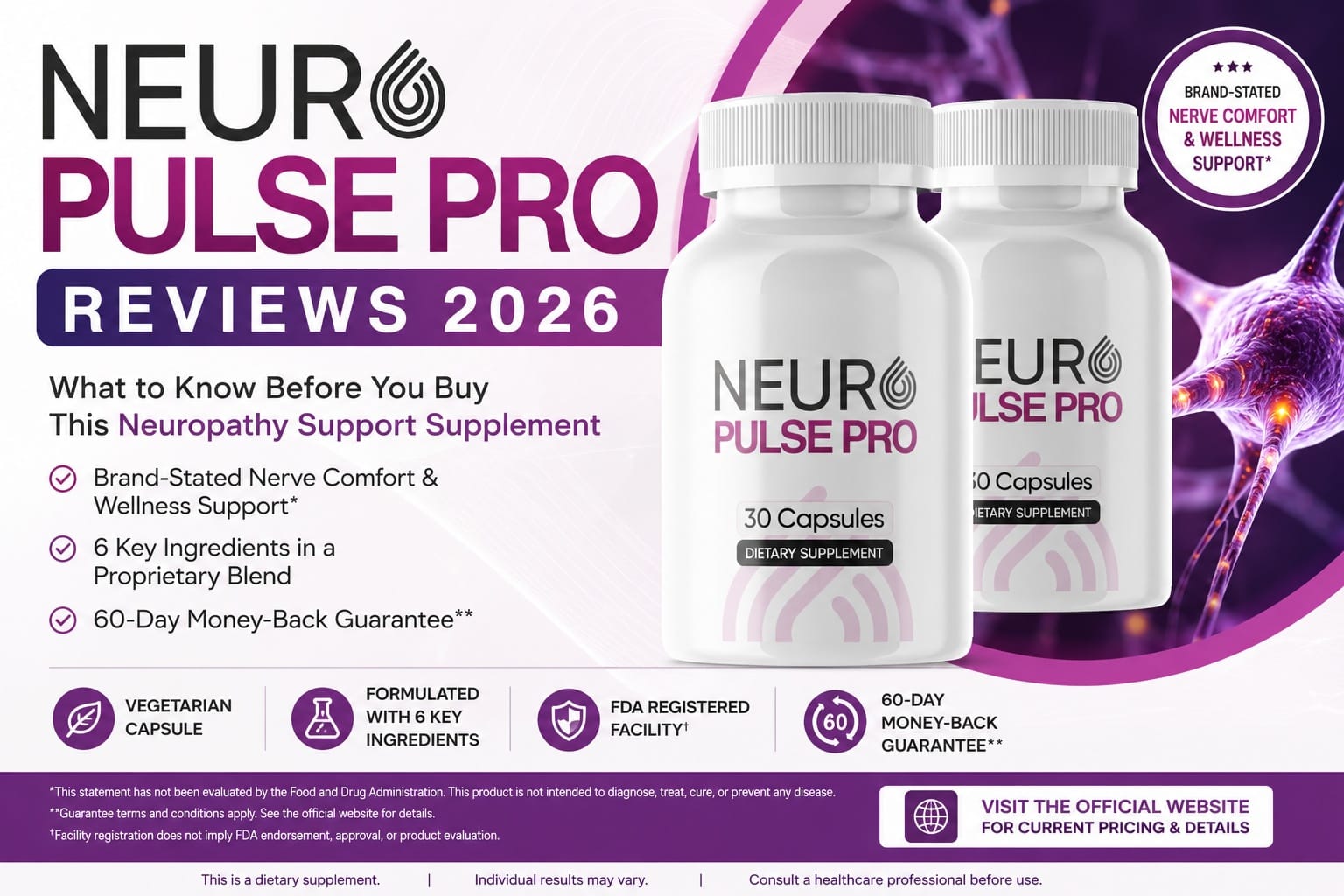 Neuro Pulse Pro Review 2026: What Buyers Should Know About the Daily Nerve Support Supplement Before Ordering