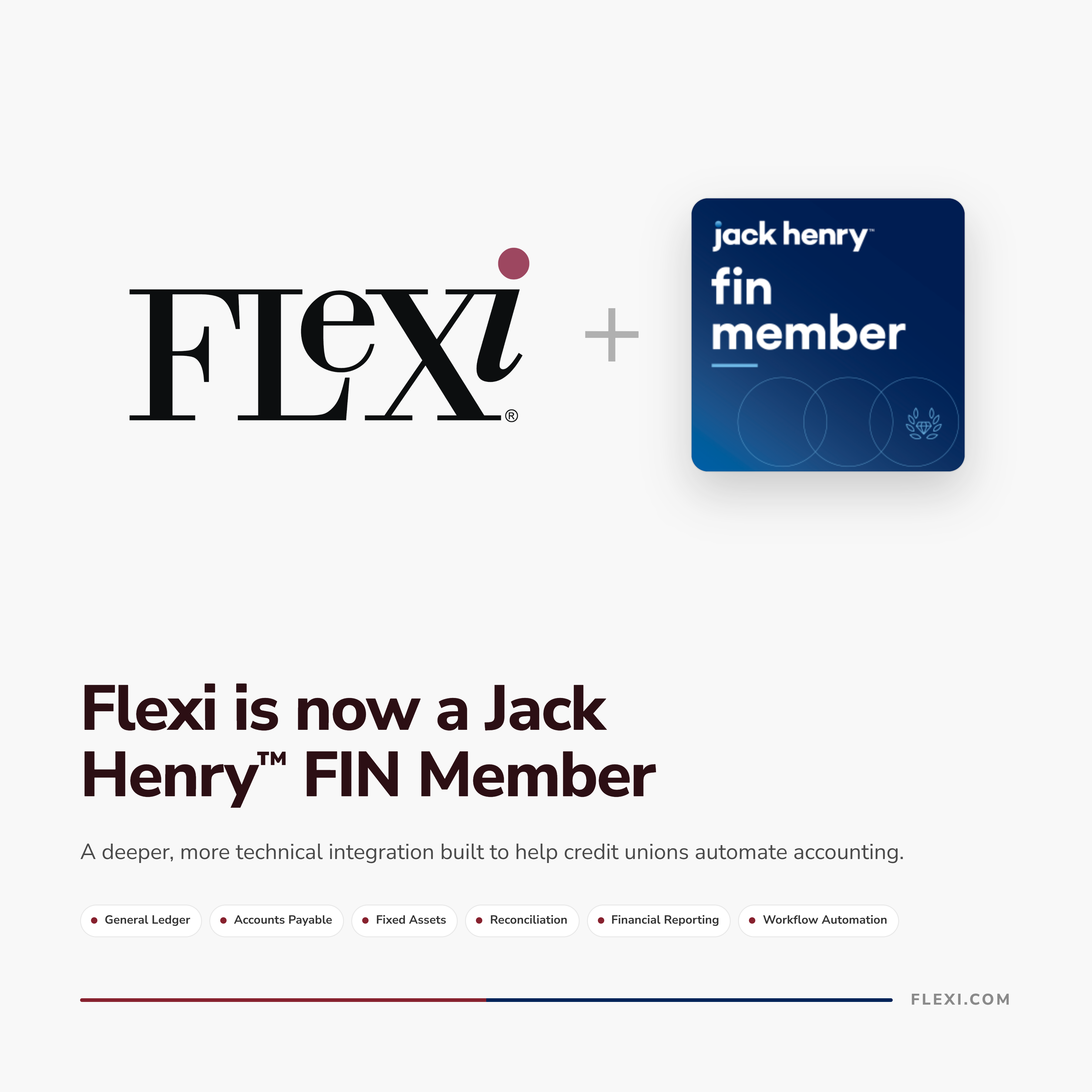 Flexi Joins the Jack Henry(TM) Fintech Integration Network 