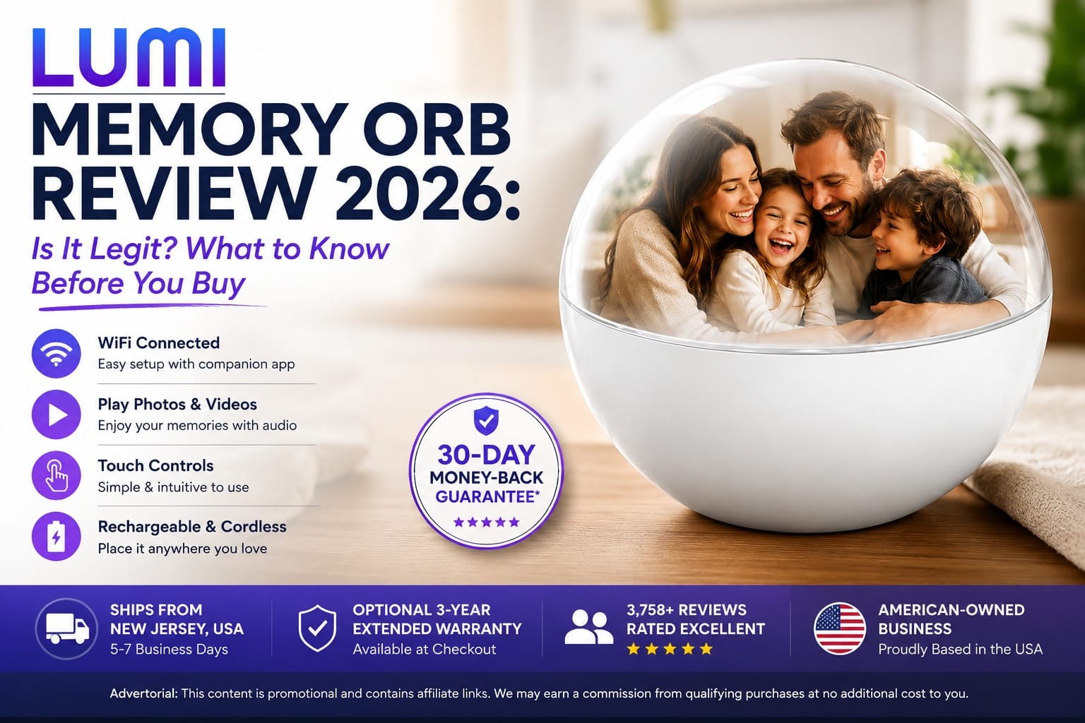 Lumi Memory Orb Review 2026 Explores Why Shoppers are Comparing Personalized Video Memory Gifts Before Father's Day