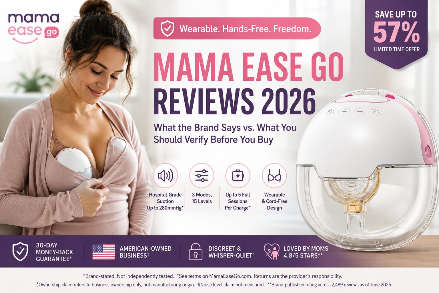 Mama Ease Go Breast Pump Reviews 2026 Explores Why Working Mothers Are Comparing Wearable Pump Options Before Ordering