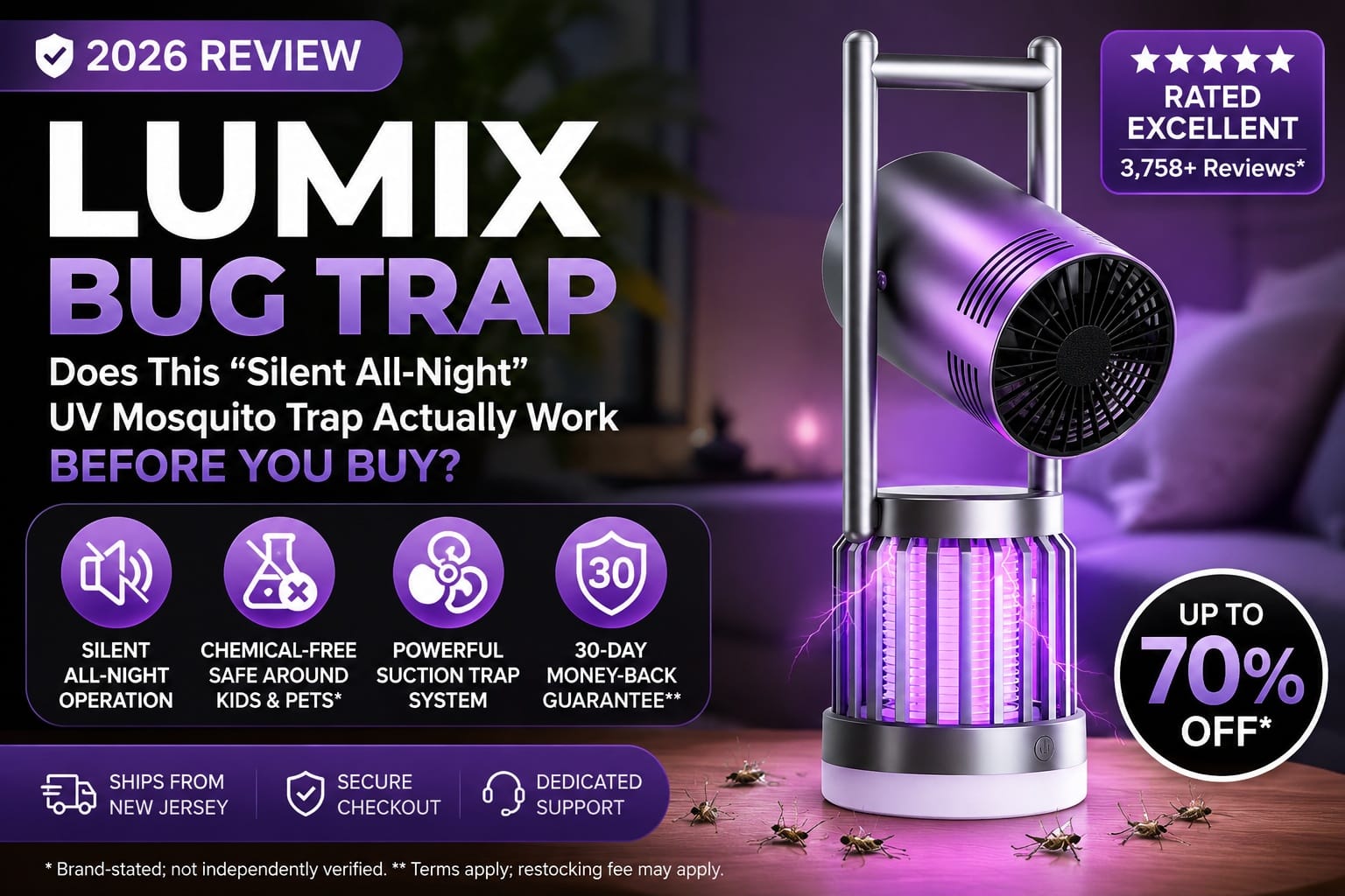 Lumix Bug Zapper Review 2026 Explores Why Consumers Are Looking at Chemical-Free Mosquito Trap Options This Season
