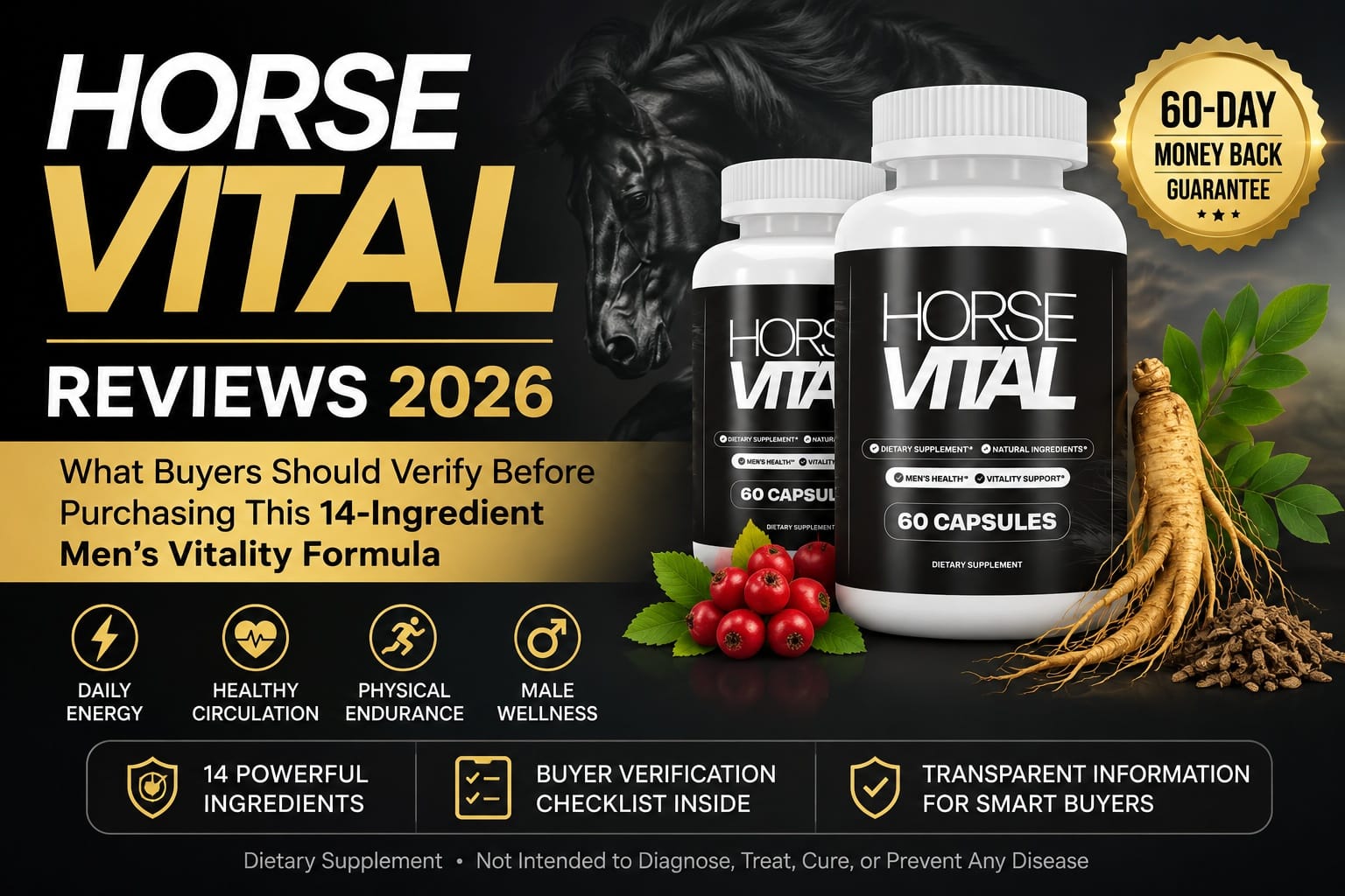 HorseVital Review 2026 Explores Men's Wellness Support, Ingredients, Pricing, and Buyer Questions Before Ordering