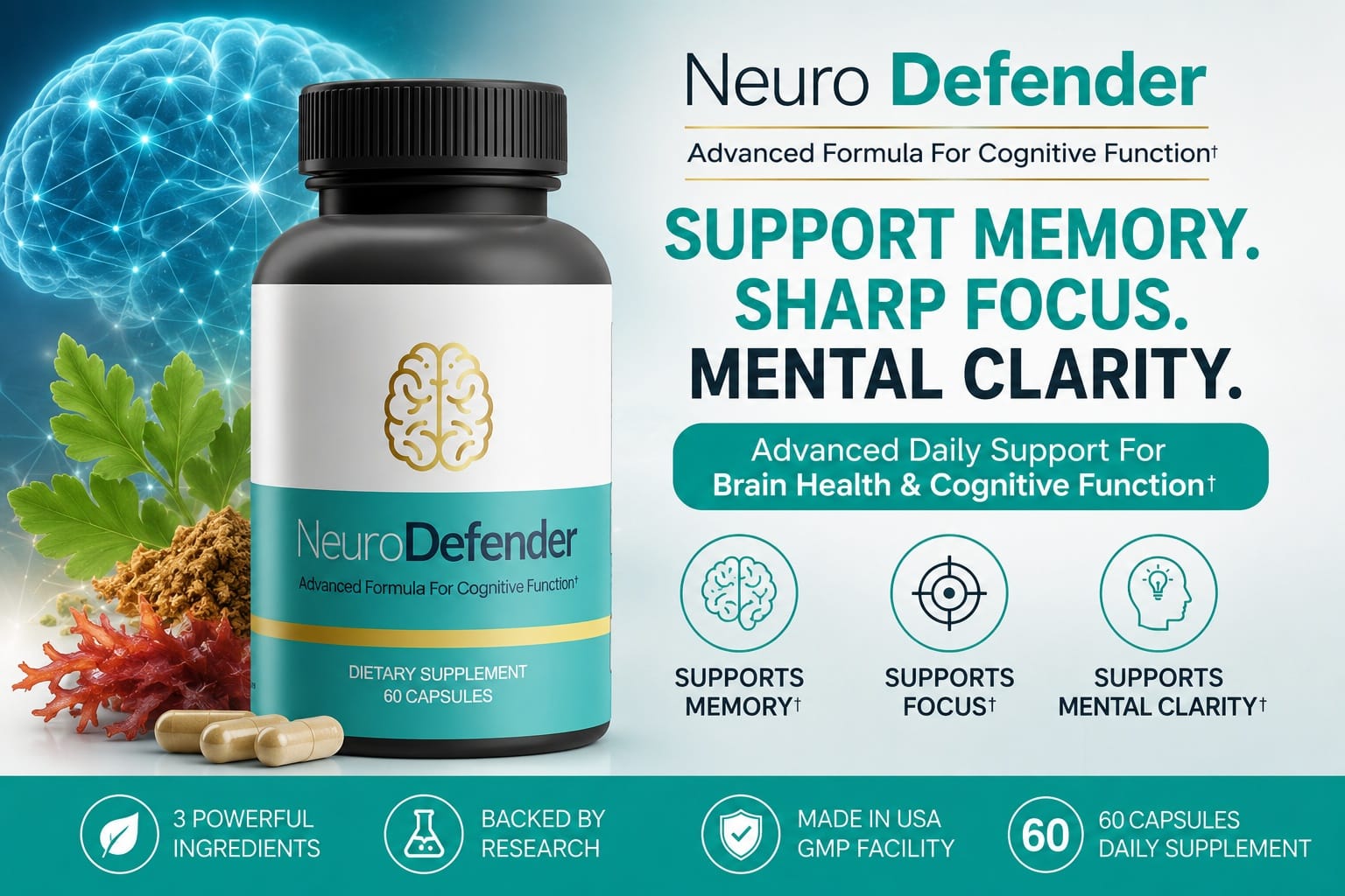 NeuroDefender Review 2026: Ingredients, Pricing, Refund Policy & Neuro Defender Formula Legitimacy 