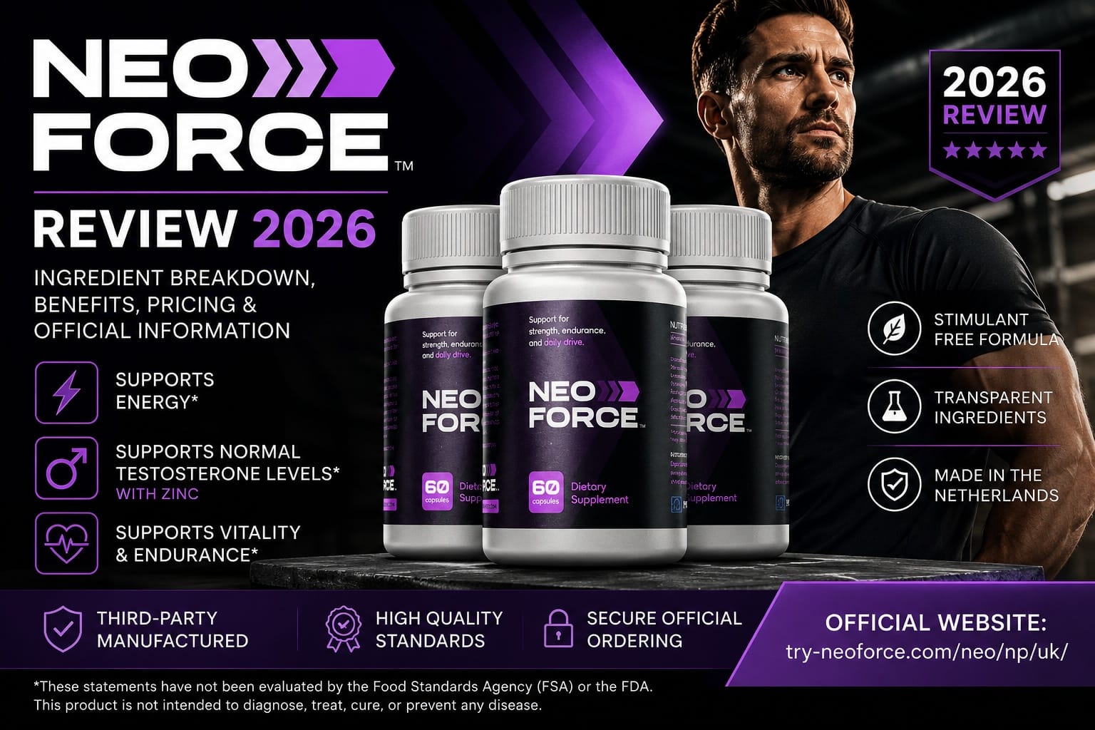 Neo Force Review 2026 Explores Men's Wellness Support, Ingredient Transparency, UK Pricing, and Buyer Considerations