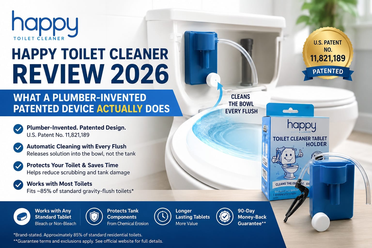 Happy Toilet Cleaner Review 2026 Explores Why Homeowners Are Comparing Plumber-Designed Toilet Cleaning Devices