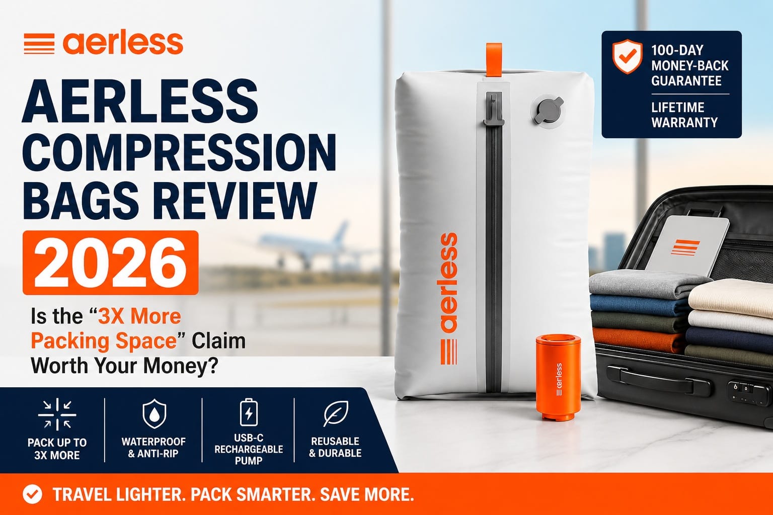 Aerless Compression Bags Review 2026 Explores Why Travelers Are Comparing Vacuum Packing Bags Before Summer Trips