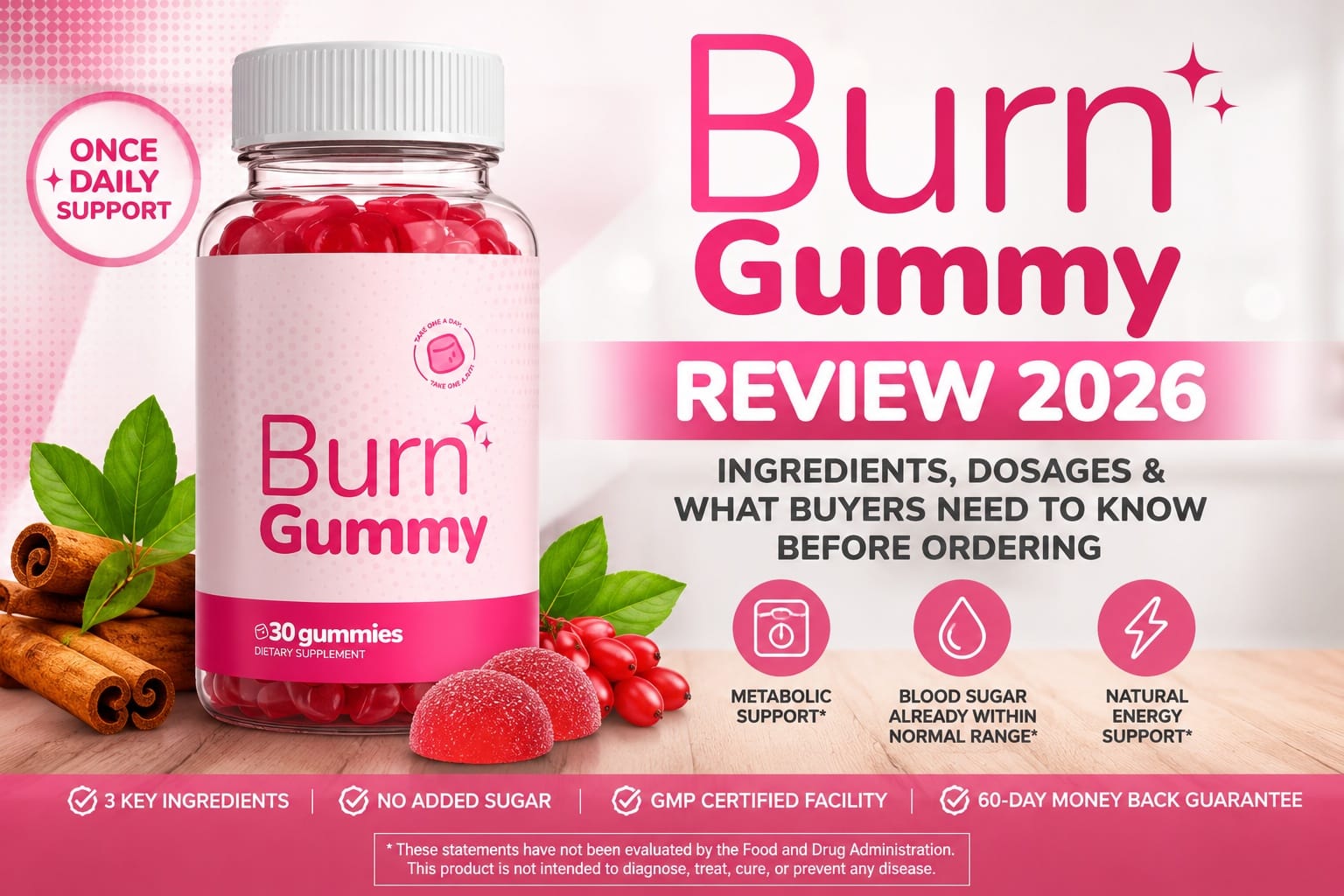 Burn Gummy Review 2026 Explores Daily Metabolic Wellness Support, Ingredients, Pricing, and What Buyers Should Know Before Ordering