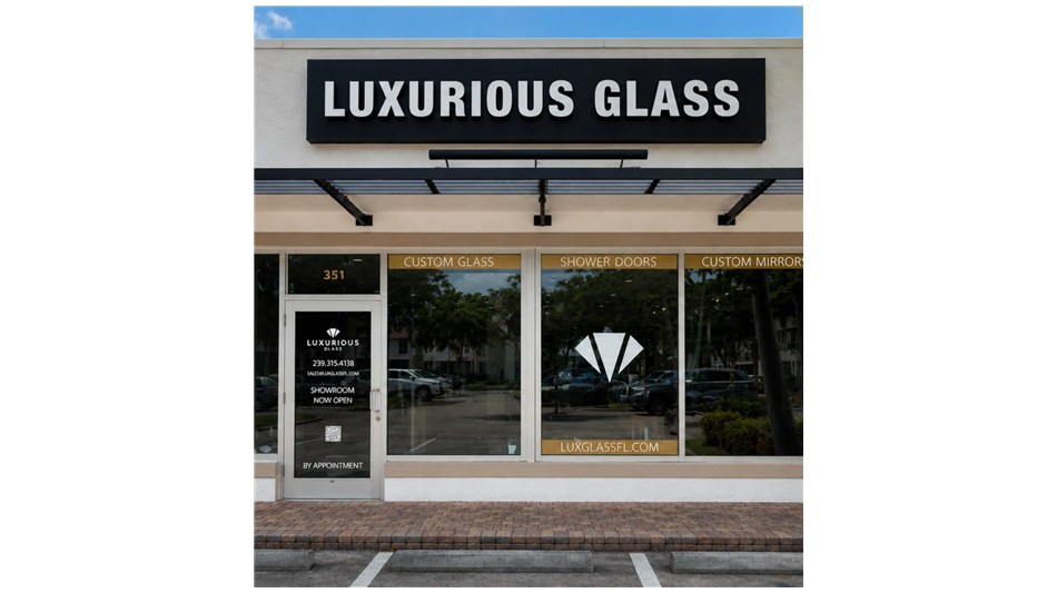 Luxurious Glass Slashes Custom Glass Turnaround Times to 5-7 Days Across Southwest Florida