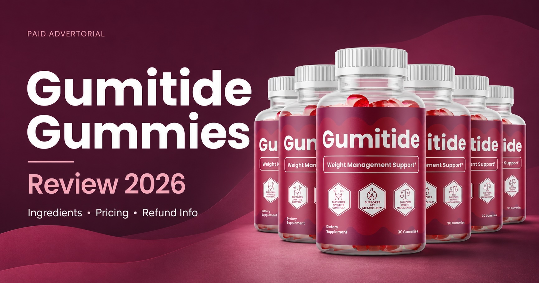 Gumitide Gummies Reviews & Complaints 2026: Scam or Legit? - Refund Math, Retracted ACV Study Warning, and What Every Buyer Should Verify Before Buying