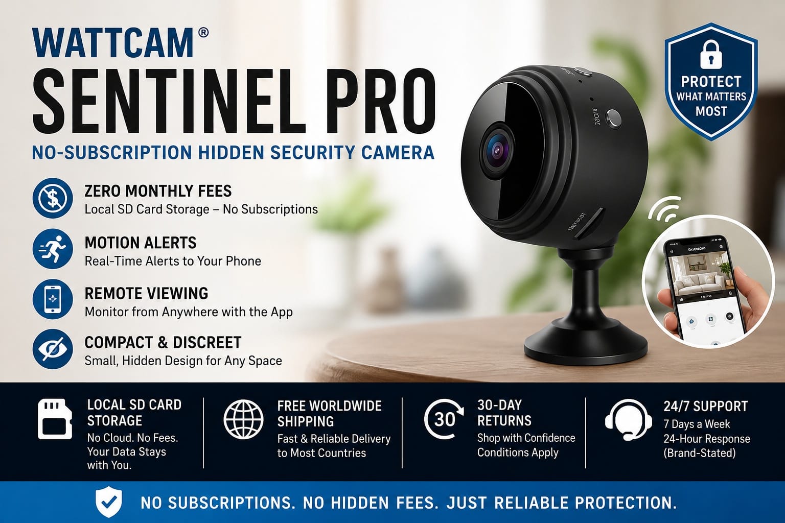 Wattcam Sentinel Pro Review 2026 Explores Why Buyers are Comparing No-Subscription Hidden Cameras Before Ordering