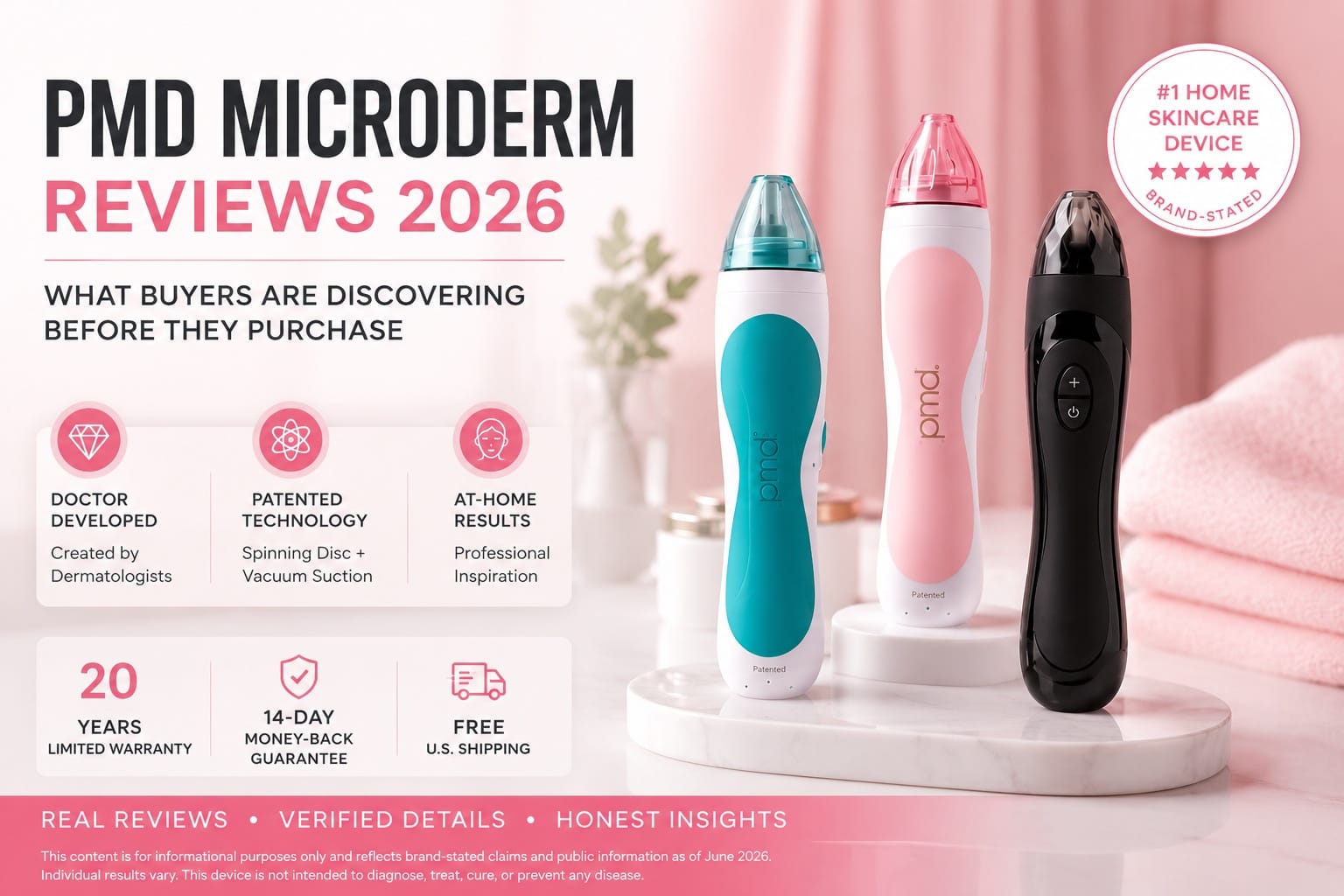 PMD Microderm Review 2026 Explores Why Home Skincare Shoppers Are Comparing At-Home Microdermabrasion Devices