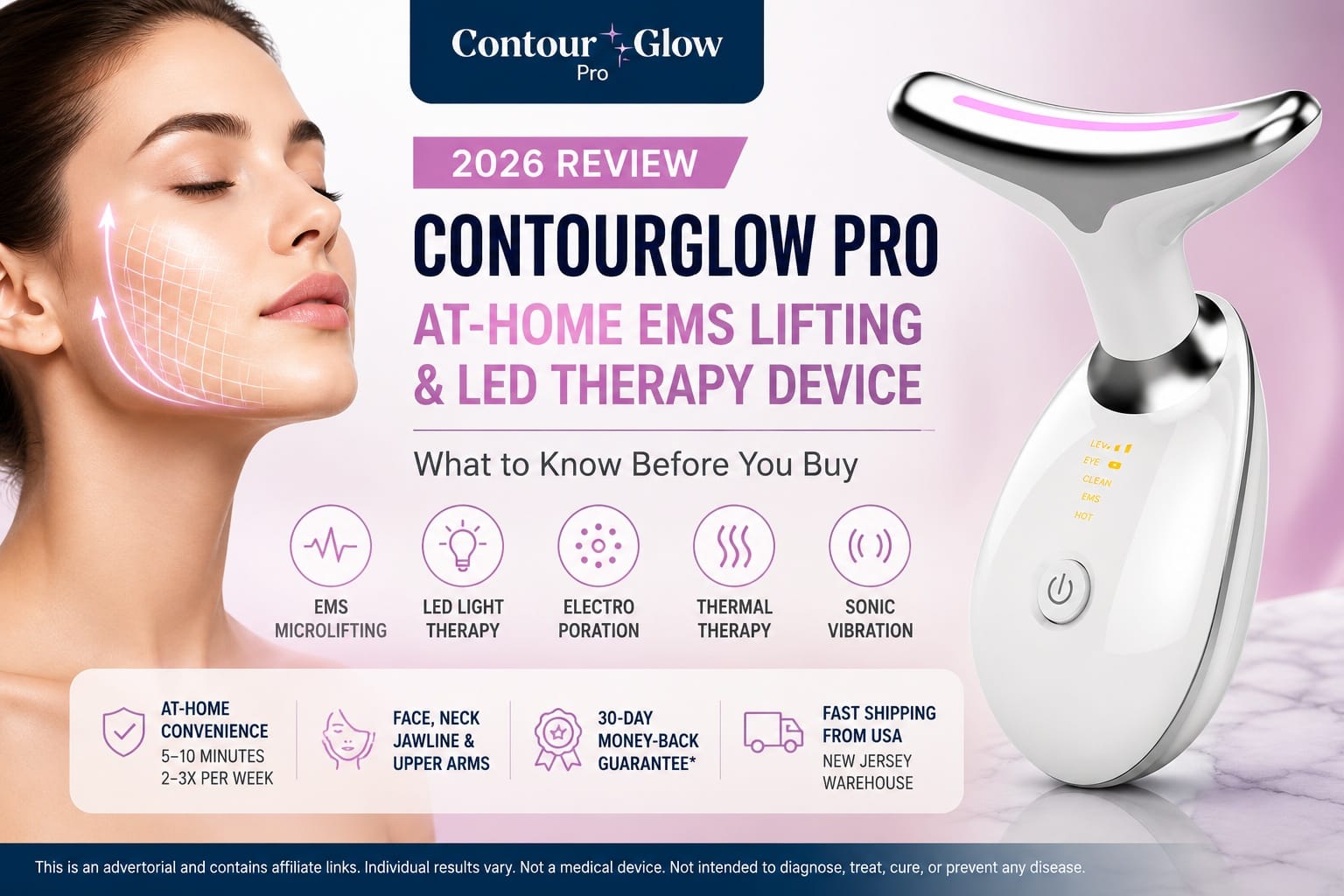 ContourGlow Pro Review 2026 Explores Why At-Home EMS Face Lifting and LED Beauty Devices Are Gaining Buyer Attention