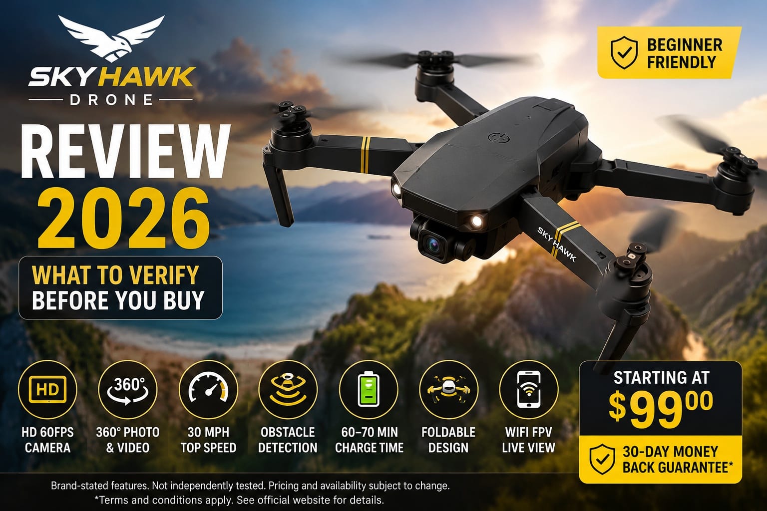 Sky Hawk Drone Review 2026 Explores Why Beginner Aerial Camera Drones Are Getting More Attention From Casual Flyers