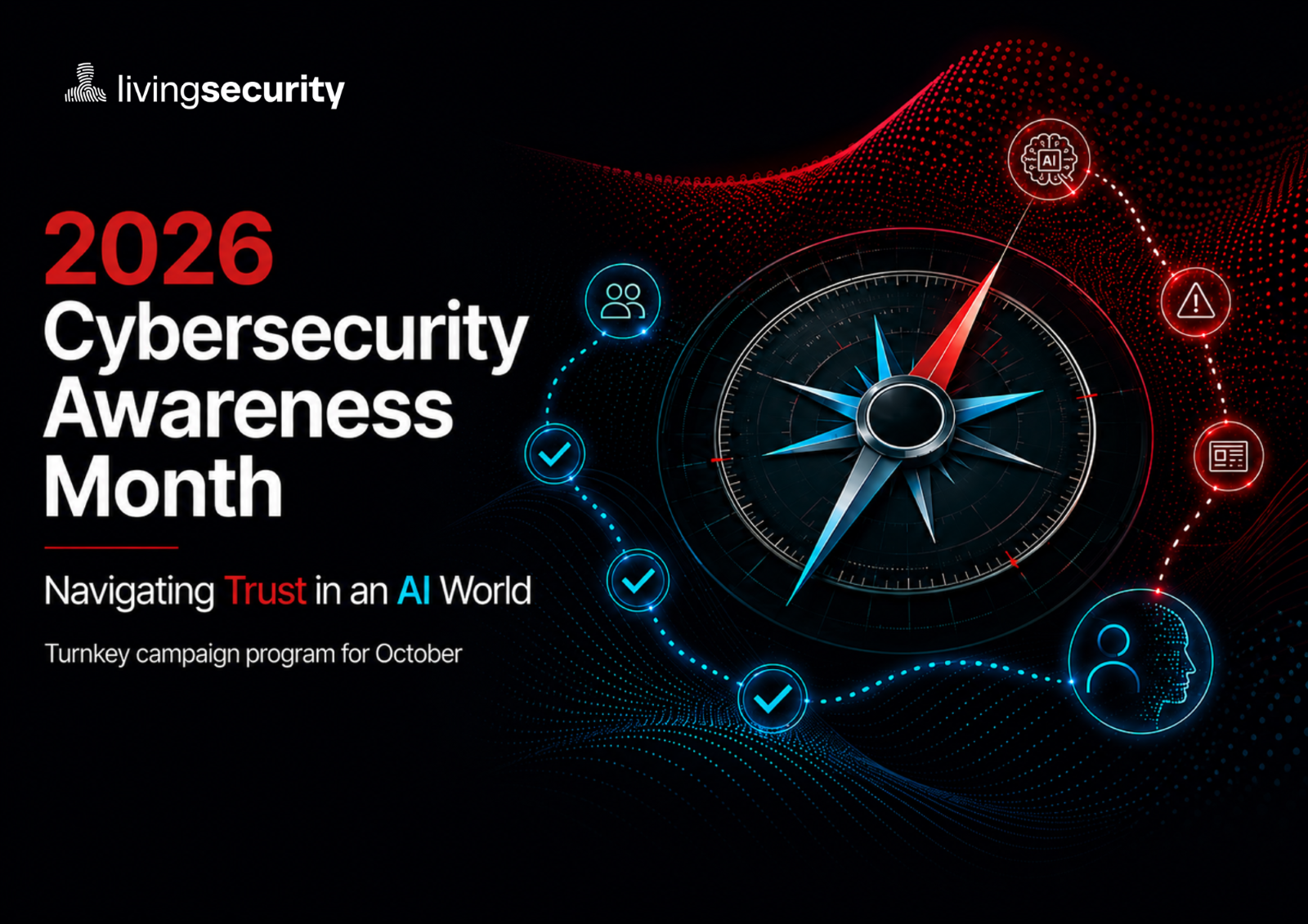 Living Security Launches 2026 Cybersecurity Awareness Month Program to Help Organizations Navigate Trust in an AI World