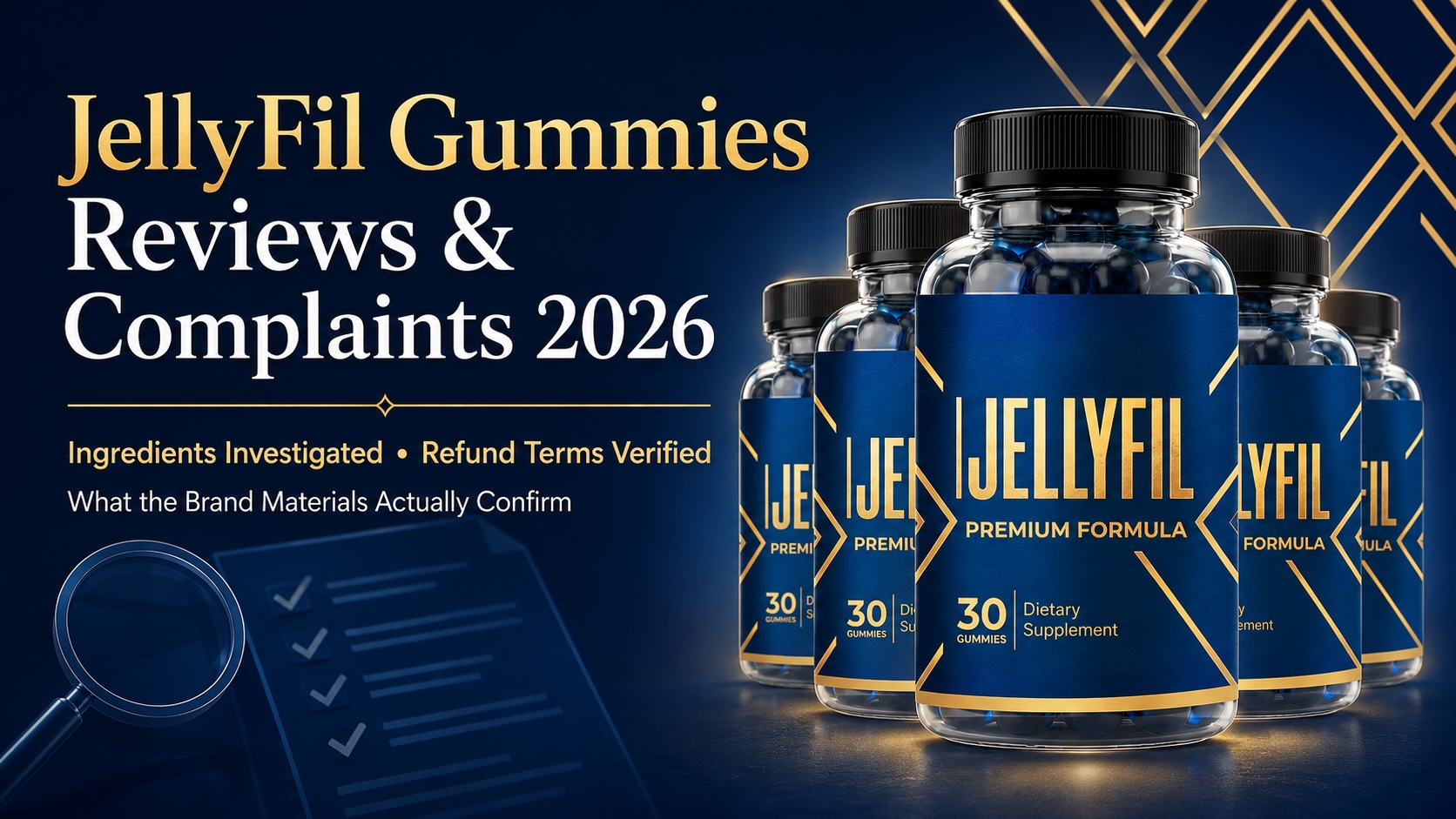JellyFil Gummies Reviews & Complaints 2026: Ingredient Dosages Not Disclosed, Refund Clock Inconsistency Found, and 9 Things Buyers are Verifying Before Ordering