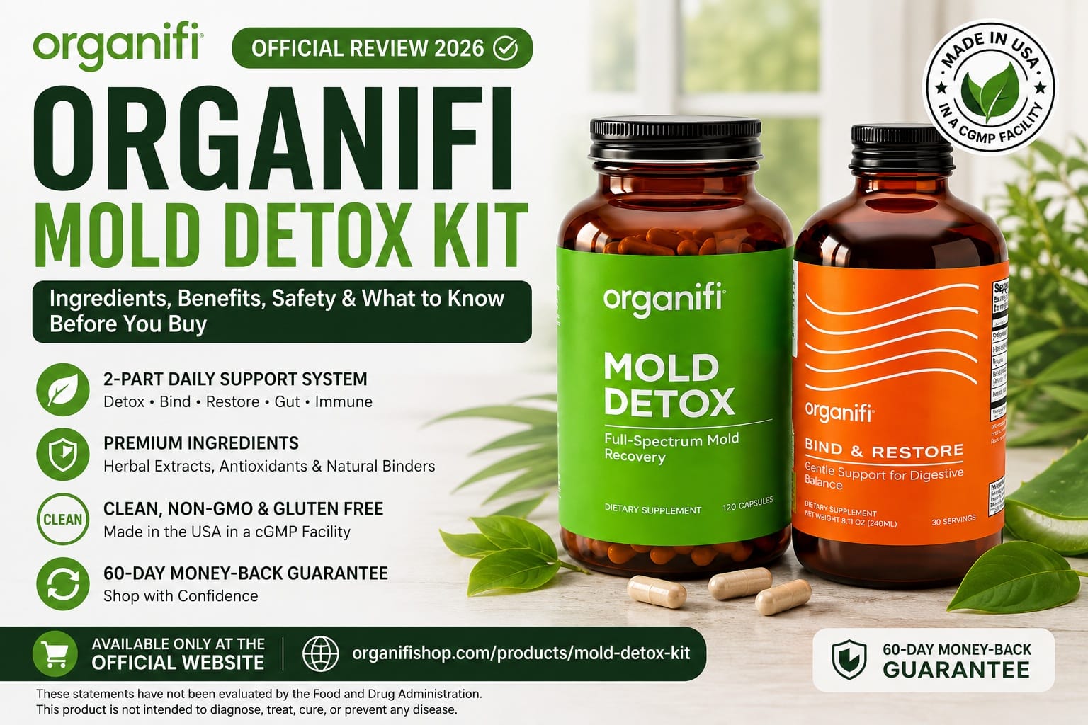 Organifi Mold Detox Kit Review 2026: Why Wellness Shoppers Are Looking at Daily Detox Support