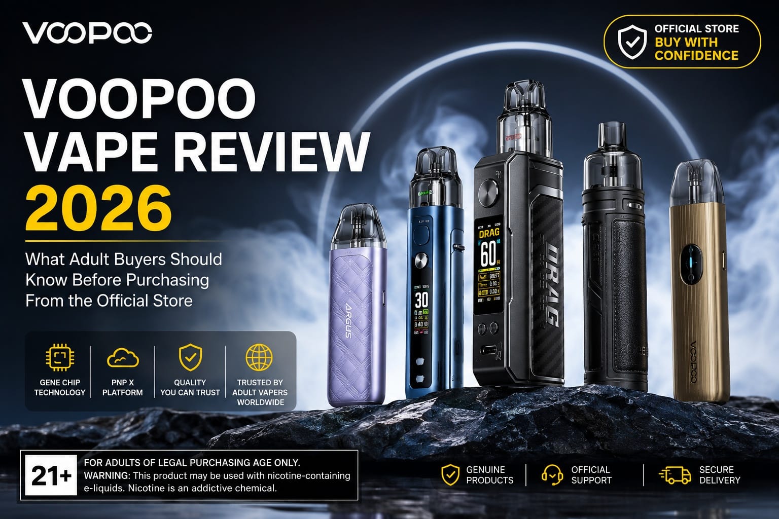 VOOPOO Review 2026: What Adult Buyers Should Know Before Ordering Vape Hardware