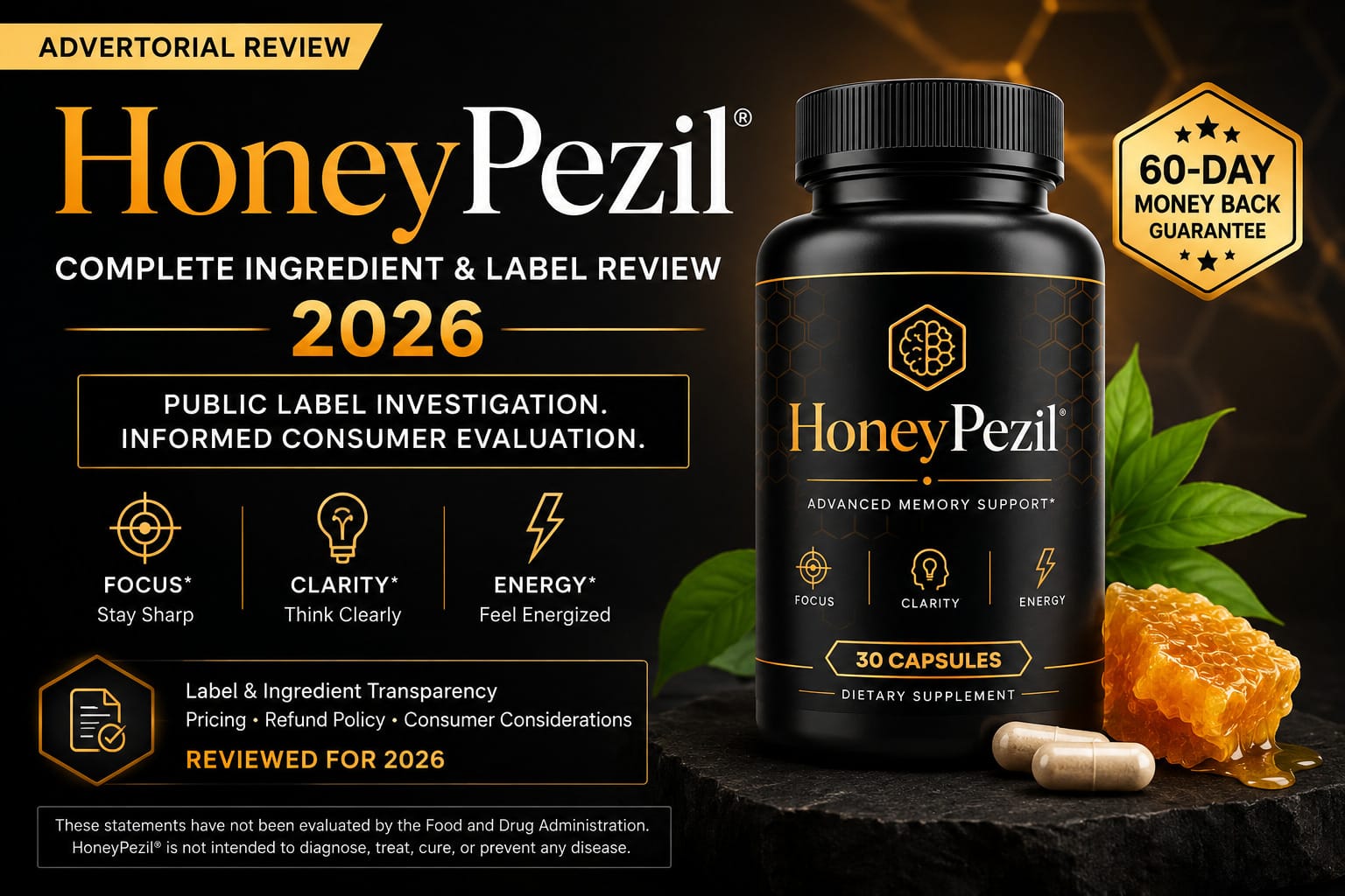 HoneyPezil Reviews (2026) Complete Ingredients Investigation Reveals Must-Read Consumer Evaluation