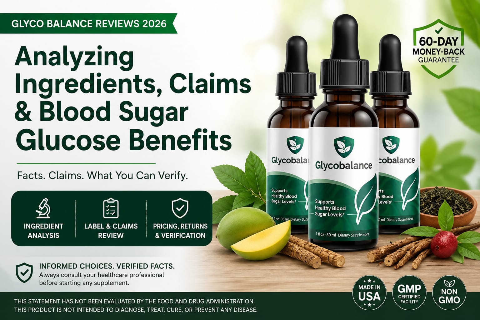 Glyco Balance Reviews (2026) Analyzing the Ingredients Claims and Blood Sugar Glucose Benefits of GlycoBalance Drops