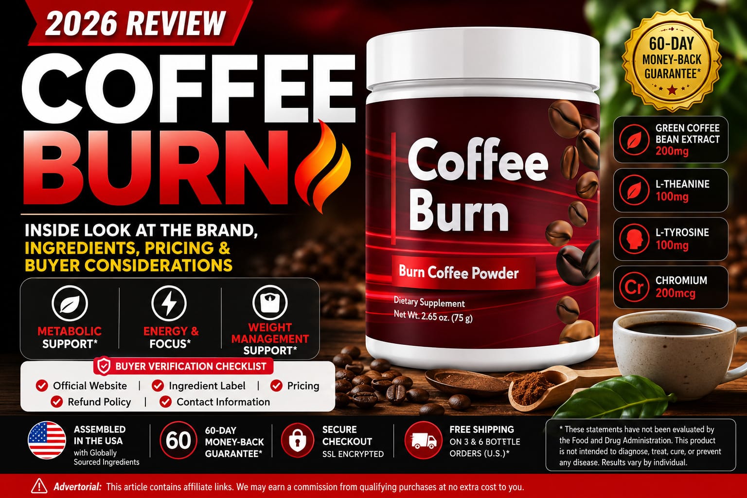 Coffee Burn Reviews (2026) Inside Look at the Newly Released CoffeeBurn Formulation