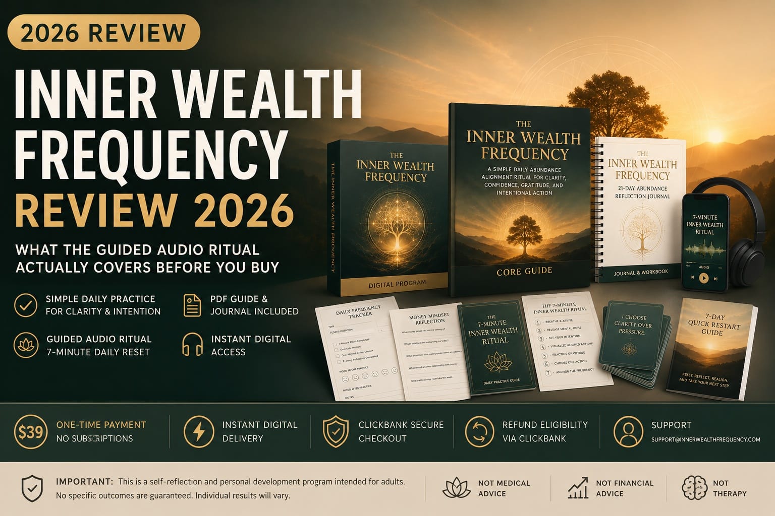 Inner Wealth Frequency Review 2026: What Buyers Should Know Before Ordering the Digital Daily Reset Program