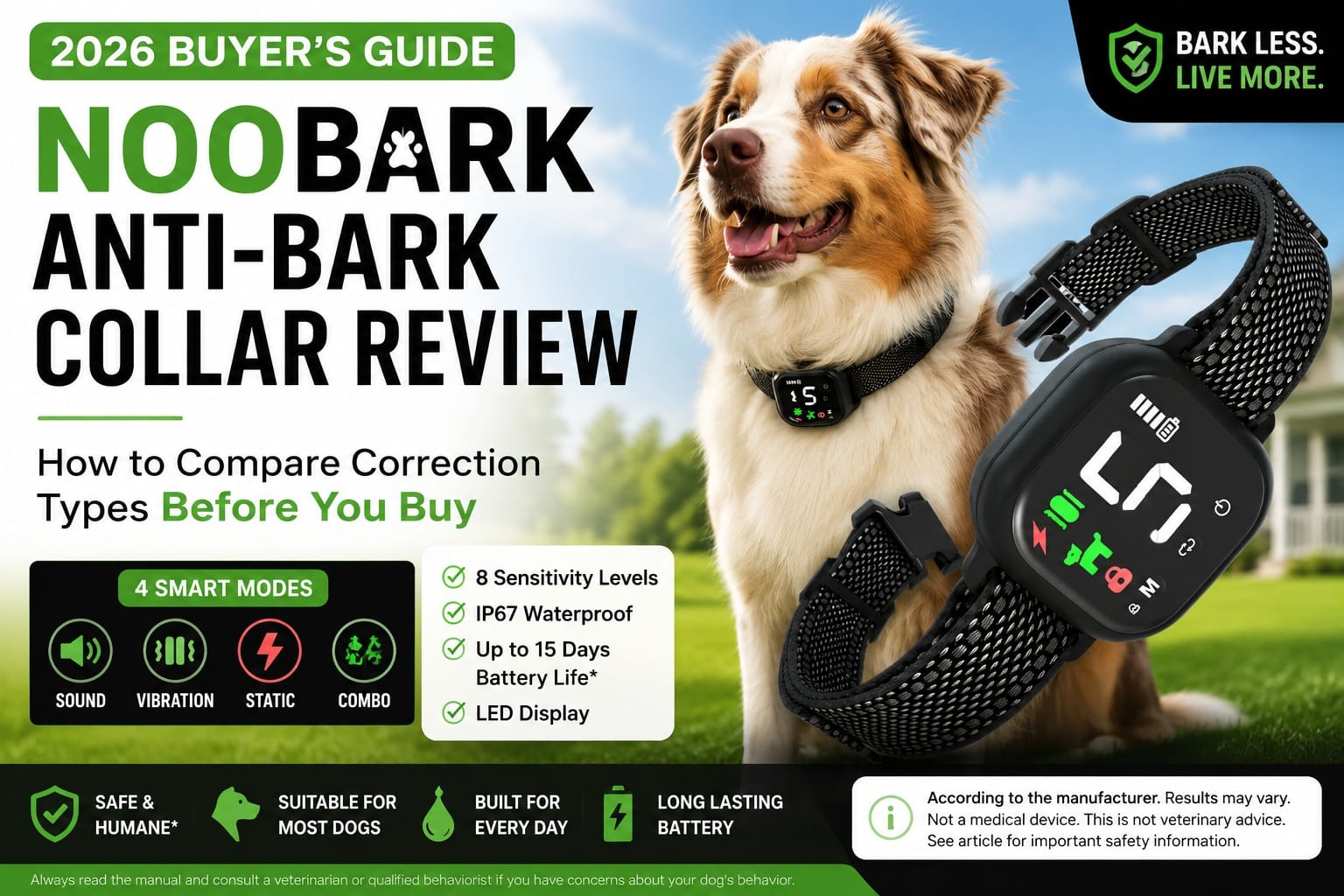 NooBark Anti-Bark Collar Review 2026: What Buyers Should Know Before Ordering