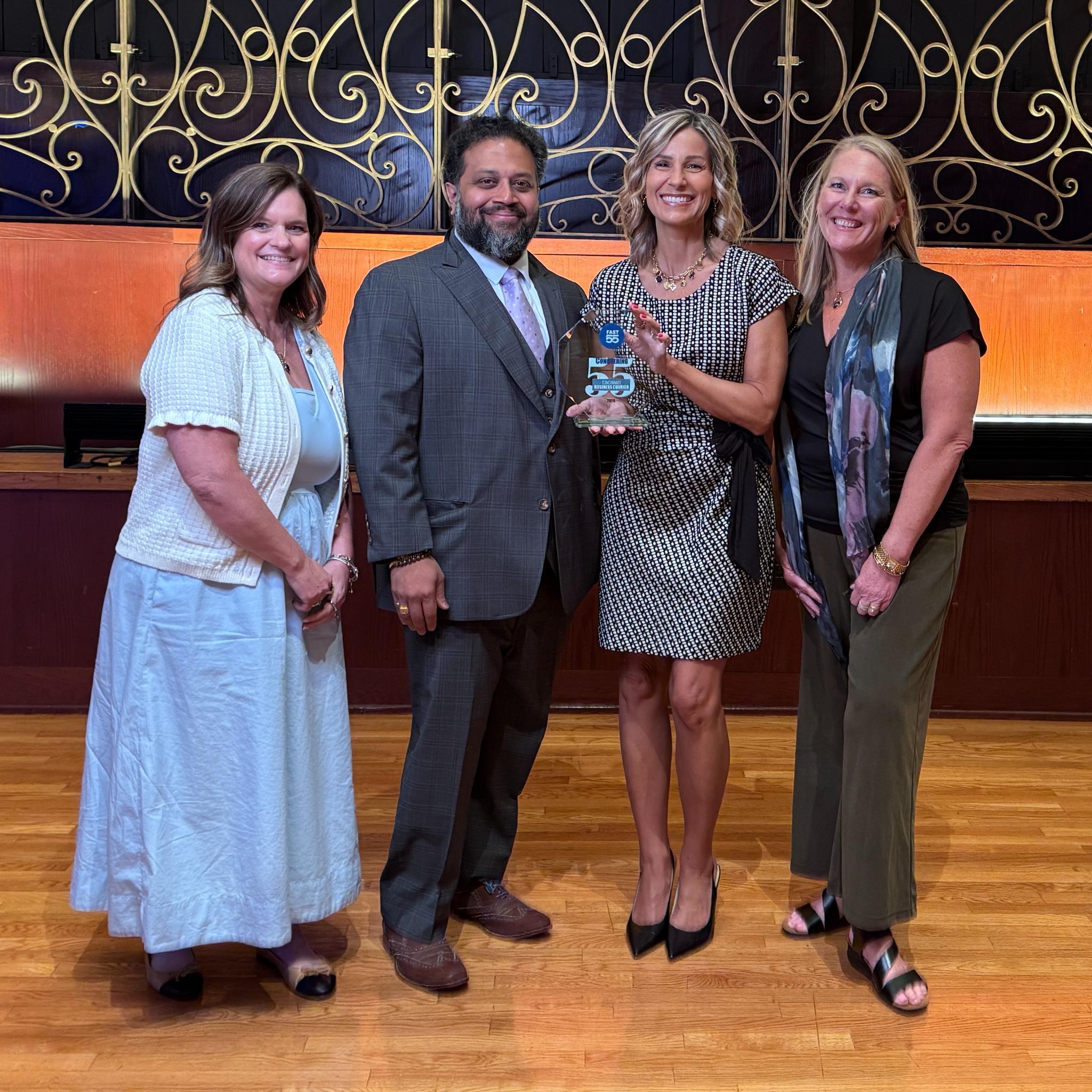 CONQUERing(R) Named to Cincinnati Business Courier Fast 55 for Second Consecutive Year