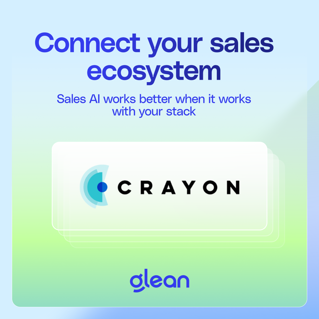 Crayon Integrates Competitive Intelligence into Glean for AI-Powered Revenue Teams