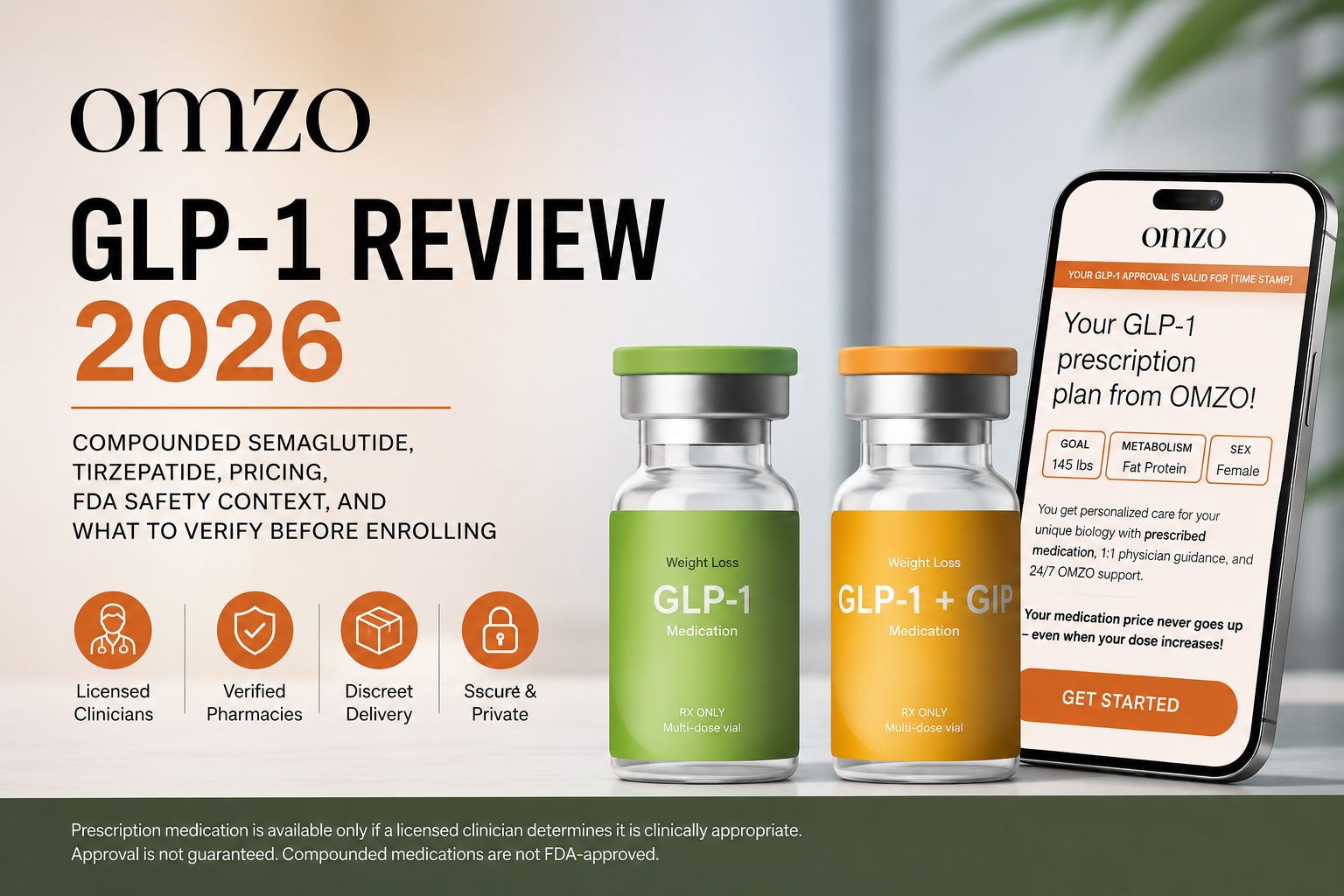 compounded glp 1 reviews Omzo GLP-1 Review 2026: Is This Compounded Semaglutide Telehealth Program  Legit