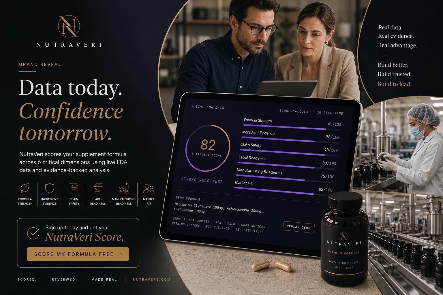 NutraVeri Wants to Stop Supplement Brands From Losing $40,000 on a Product That Was Never Going to Sell, and It's Paying a Network to Help