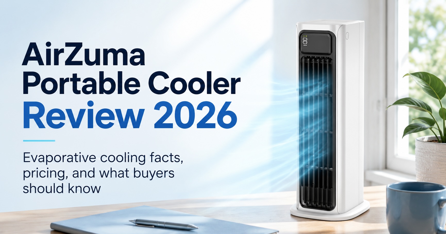 AirZuma Portable AC Review 2026: What it Actually Does, What it Can't Do, and the One Climate Question that Determines Everything