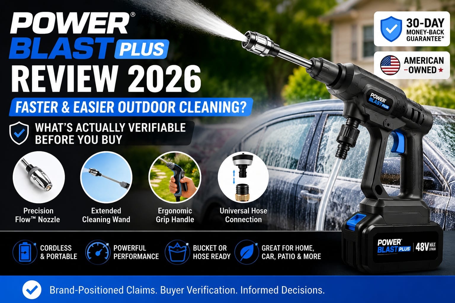 Power Blast Plus Review 2026: 'Faster and Easier' Outdoor Cleaning Claim - What Buyers Should Verify Before Ordering