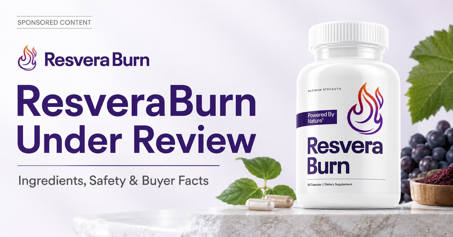 ResveraBurn Under Review: In-Depth Look at the Ingredients, Safety Concerns 