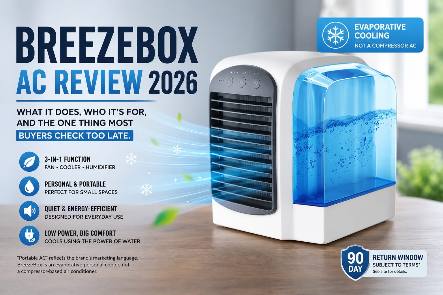 BreezeBox AC Review 2026: Summer Electric Bills Up 10.5% - Does This Evaporative Cooler Make Sense for Your Climate?