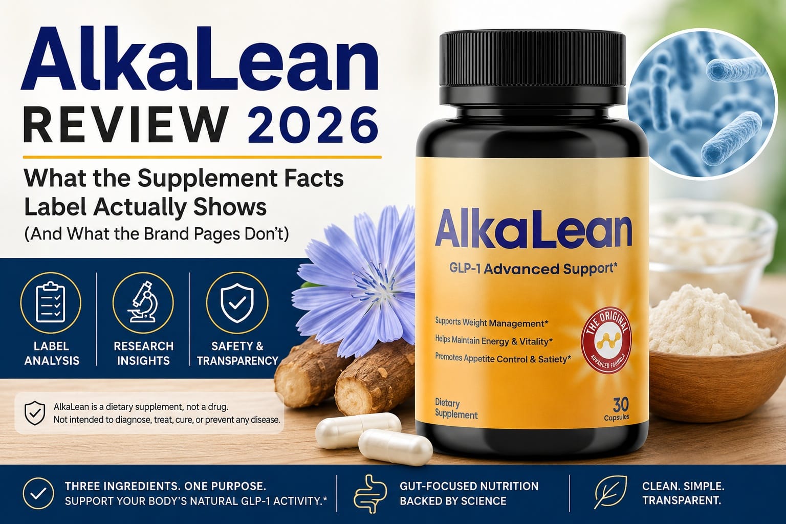 AlkaLean Review 2026: What's Actually in It, How the GLP-1 Formula Works, and What Buyers Should Know