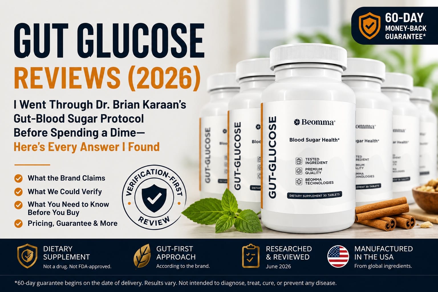 Gut Glucose Reviews (2026): I Went Through Dr. Brian Karaan's Gut-Blood Sugar Protocol Before Spending a Dime - Here's Every Answer I Found