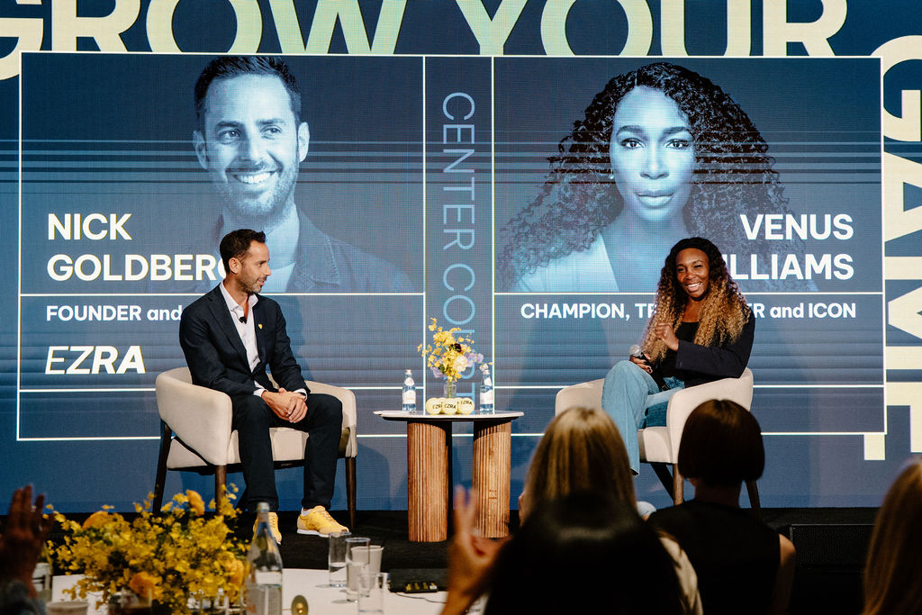 EZRA and Venus Williams Offer The Gift of Coaching to 1,000 Early-Career Professionals 