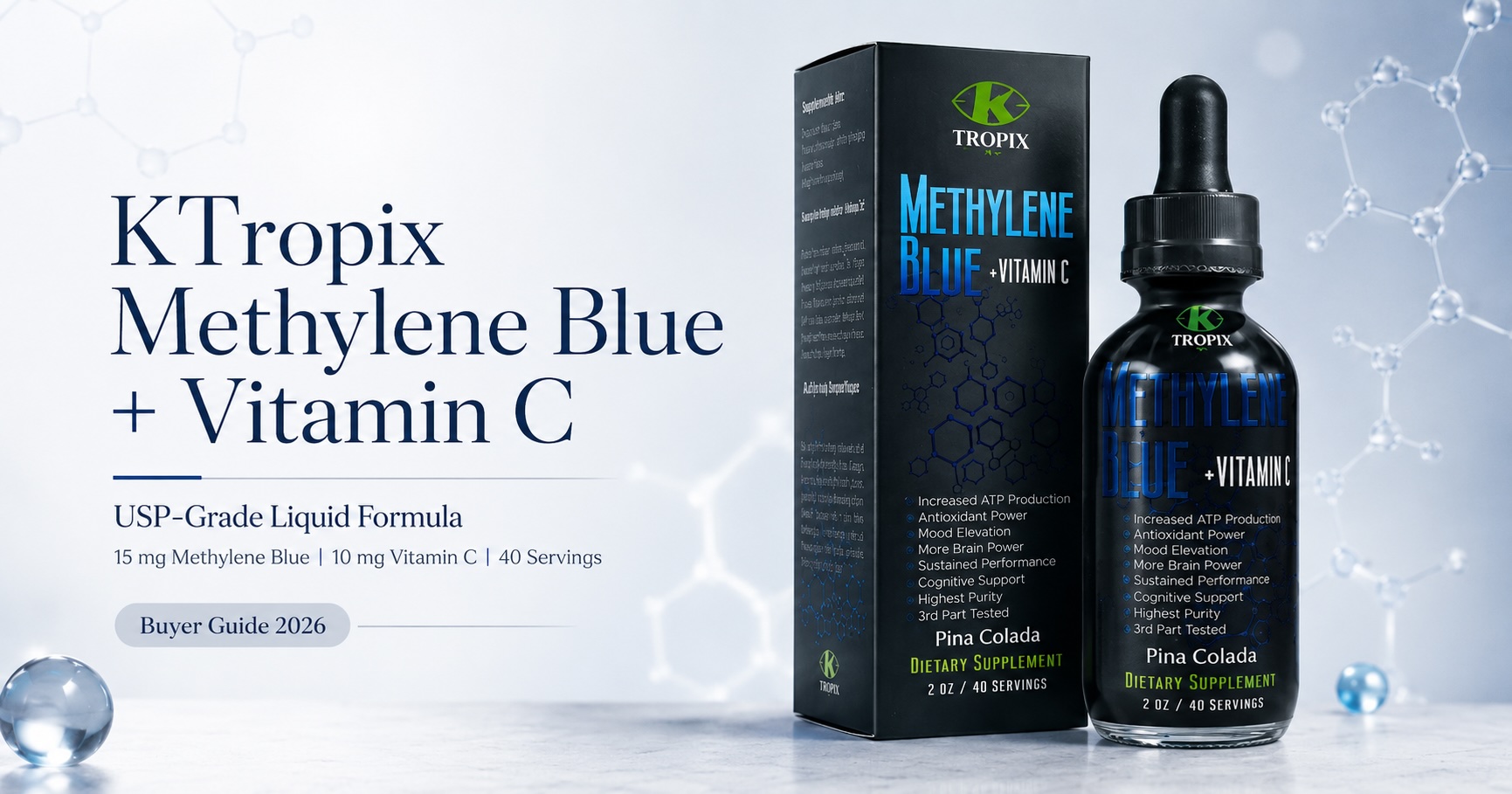 Best Methylene Blue Drops to Use: Most Trusted & Tested USP-Grade Brand for Sale by KTropix