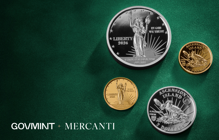 GOVMINT Releases John Mercanti's 40th Anniversary Gold Eagle Featuring Never Seen Before 1986 Design 