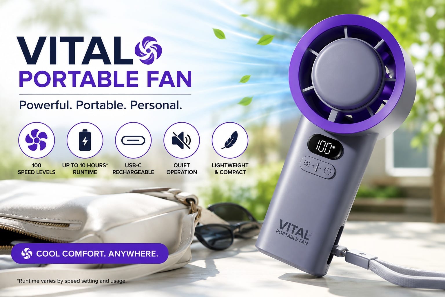Vital Portable Fan Review 2026: What Buyers Should Know Before Ordering This Summer